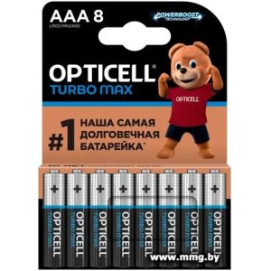 Купить Батарейка OPTICELL TURBO MAX AAA (8 шт) 6053008 в Минске, доставка по Беларуси