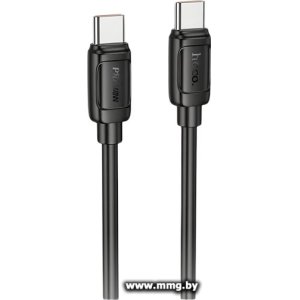 Кабель Hoco X115 240W USB Type-C - USB Type-C (1 м, черный) 6942007652018