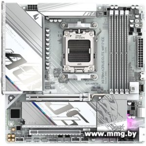 Купить Gigabyte X870M Aorus Elite WiFi7 Ice в Минске, доставка по Беларуси