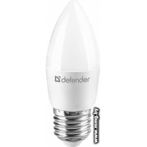 Лампа светодиодная Defender C37-8W-865-E27 (95111)