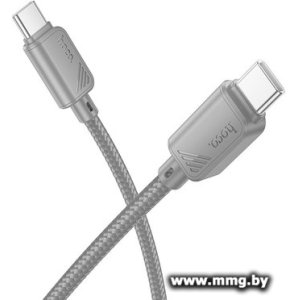 Кабель Hoco X113 60W USB Type-C - USB Type-C (1 м, серый)