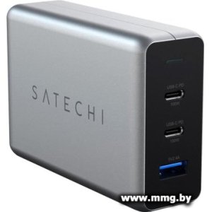 Зарядное устройство Satechi 100W Type-C PD Compact GAN Charger ST-TC100GM-EU
