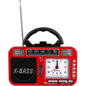 Радиоприемник Waxiba XB-913B (красный)