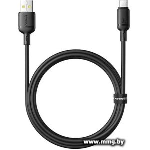 Кабель Baseus Silky P10377703113-00 USB to Type-C 100W (1 м, черный)
