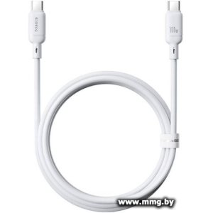 Кабель Baseus Silky P10377704213-00 100W USB Type-C - USB Type-C (1 м, белый)