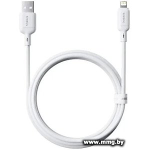 Кабель Baseus Silky P10377702213-00 USB Type-A - Lightning (1 м, белый)