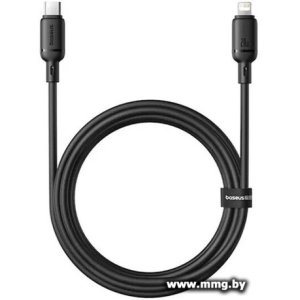 Кабель Baseus Silky P10377700113-01 USB Type-C - Lightning (2 м, черный)
