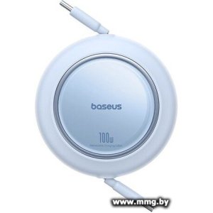 Кабель Baseus Free2Pull Mini P10364500313-01 100W USB Type-C - USB Type-C (1.5 м, голубой)