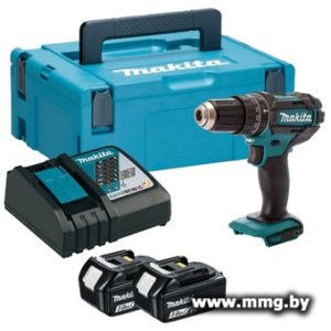 Makita DHP482RFJ (с 2-мя АКБ, кейс)