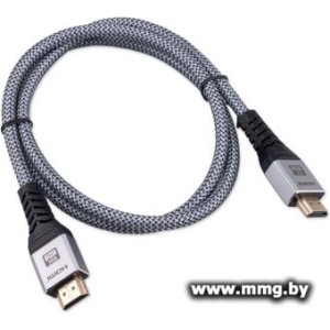 Кабель Cablexpert CCP-HDMI16K-2M HDMI - HDMI (2 м, серый)