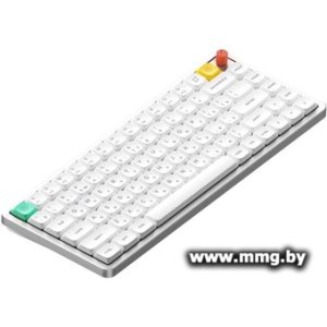 NuPhy Air75 V3 Nova White (Brown Nano) (AIR75v3-NW-BRN)