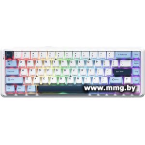 Ajazz AK680 Max (белый/голубой/темно-синий)