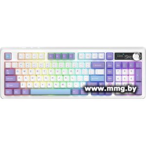 Ajazz AK980 V2 (фиолетовый/белый/синий, Ajazz Gift)