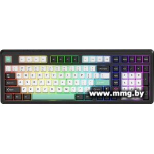 Ajazz AK980 V2 (черный/белый/бирюзовый, Ajazz Flying Fish)