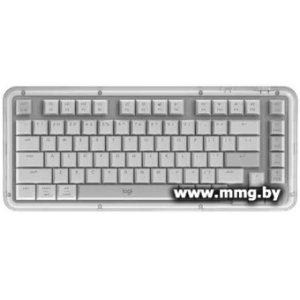 Logitech Alto Keys K75M 920-013300 (белый/серый, с гравировкой)