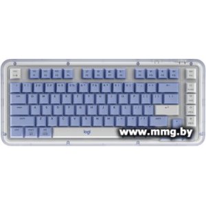 Logitech Alto Keys K75M 920-013301 (белый/синий, с гравировкой)