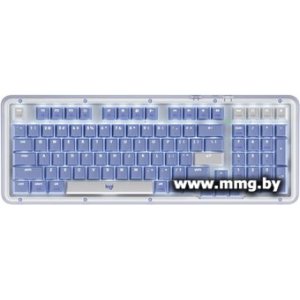 Logitech Alto Keys K98M 920-013042 (белый/синий, нет кириллицы)