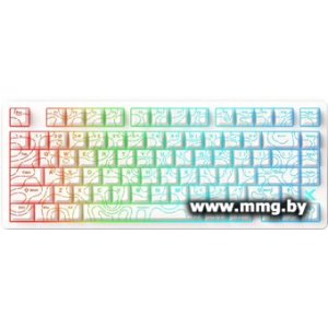 MCHOSE Jet 75 Hall Effect White Topographic (Kailh Magnetic God Switch)