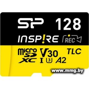 Silicon-Power 128GB microSDXC Inspire SP128GBSTXLA2V1N (без адаптера)