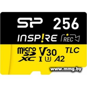Silicon-Power 256GB microSDXC Inspire SP256GBSTXLA2V1N (без адаптера)