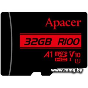 Купить Apacer 32Gb microSDXC AP32GMCSH10UB-RA в Минске, доставка по Беларуси