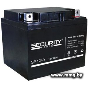 Купить Security Force SF 1240 (12В/40 А·ч) в Минске, доставка по Беларуси