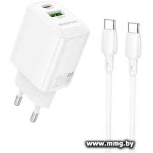 Зарядное устройство Borofone BN27 USB Type-C (белый)