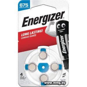 Батарейка Energizer Hearing Aid Batteries ZA675 (4 шт)