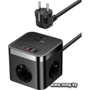 Baseus E00066400117-00 PowerCombo Cube Power Strip 3AC+2U+2C 30W