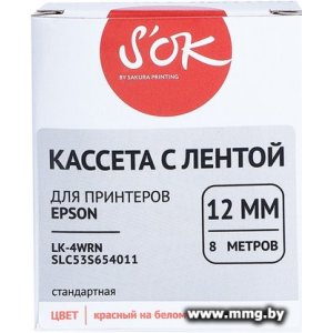 Картридж-лента для термопринтера S'OK C53S654011 (LK4WRN)