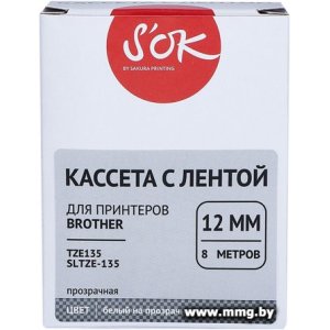 Кассета с лентой S'OK Sakura Printing TZE135