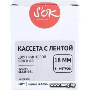 Кассета с лентой S'OK Sakura Printing TZE241