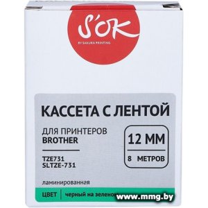 Кассета с лентой S'OK Sakura Printing TZE731