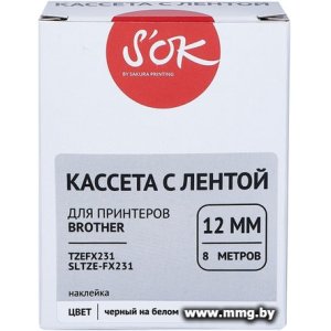 Кассета с лентой S'OK Sakura Printing TZEFX231