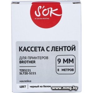 Кассета с лентой S'OK Sakura Printing TZES221