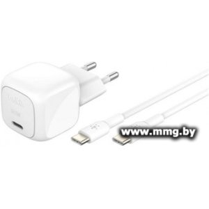 Зарядное устройство Belkin WCA008KQ1MWH-B6 USB Type-С (белый)