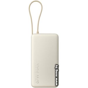 Xiaomi 67W Power Bank PB2067 20000mAh (бежевый, китайская версия) (BHR089WCN)