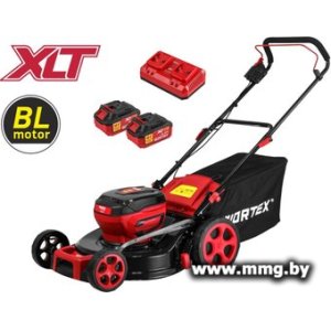 Газонокосилка Wortex CLM 4536 XLT Set 2334120 (с 2-мя АКБ)