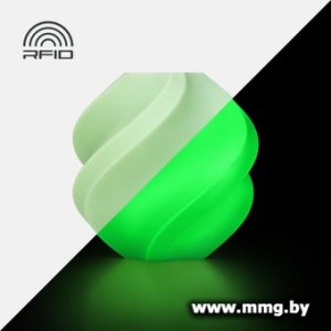 Филамент Bambu Lab PLA Glow A12-G0-1.75-1000-SPL (1.75 мм, 1 кг, светло-зеленый)