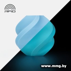 Филамент Bambu Lab PLA Glow A12-B0-1.75-1000-SPL (1.75 мм, 1 кг, яркий синий)