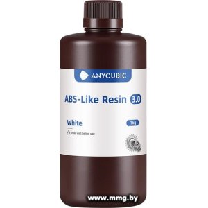 Фотополимер Anycubic ABS-Like 3.0 SABL3WH-10 (1л, белый)