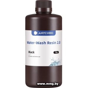Фотополимер Anycubic Water-wash 2.0 SSX2BK-10 (1л, черный)