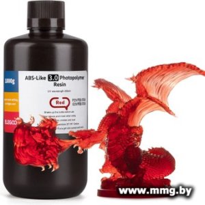Фотополимер Elegoo ABSlike V3.0 1кг (красный)