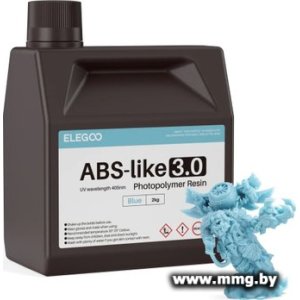 Фотополимер Elegoo ABSlike V3.0 2кг (синий)