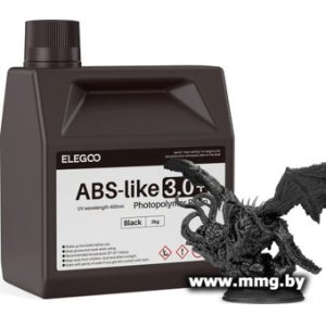 Фотополимер Elegoo ABSlike V3.0+ 2кг (черный)