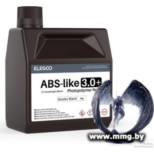 Фотополимер Elegoo ABSlike V3.0+ 2кг (черный дым)