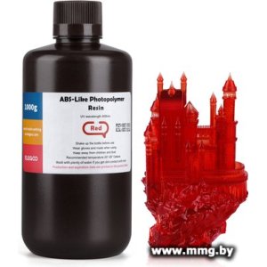 Фотополимер Elegoo ABSlike 1кг (красный)