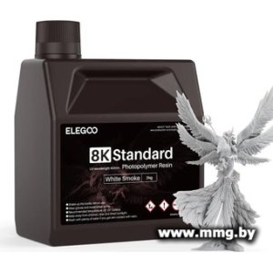 Фотополимер Elegoo Standard 8K 2кг (белый дым)