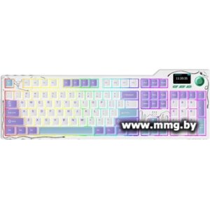 Ajazz AK35I V4 (фиолетовый/белый/синий, Ajazz Avocado)