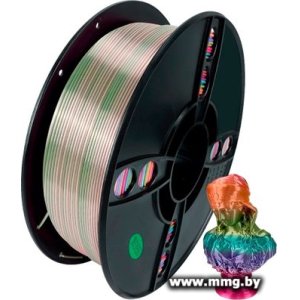 Филамент Kingroon PLA Silk 1.75мм B01889 (1кг, Rainbow Candy)